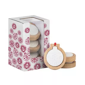 PC-Capi Christmas Ceramic&Wood Ceramic Capillarity