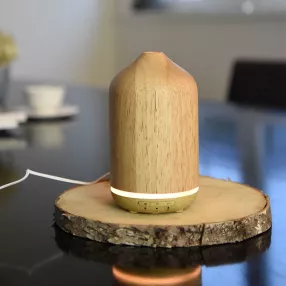 WB150A Woody 150ml Rubber Wood Ultrasonic Diffuser